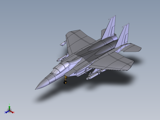 F15A战斗机模型