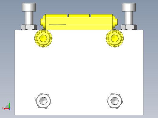 防止多个垫片偏移的滚轮机构后视缩略图
