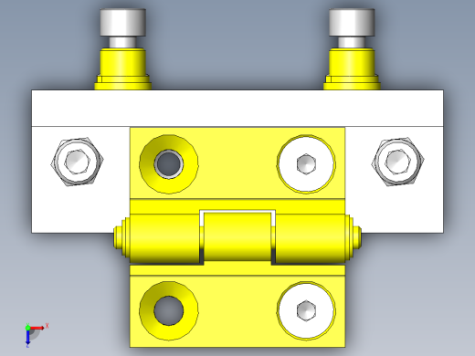 防止多个垫片偏移的滚轮机构俯视缩略图