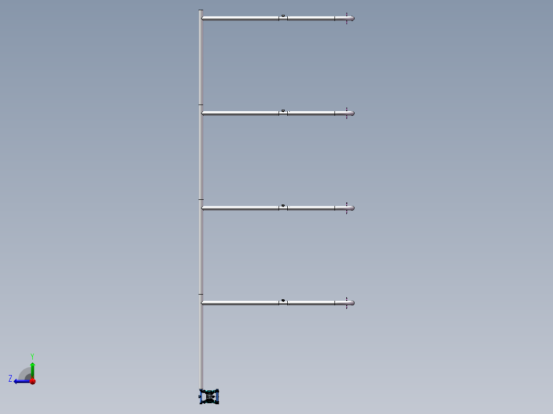 汽车淋雨试验装置设计(sw12+说明书)右视图