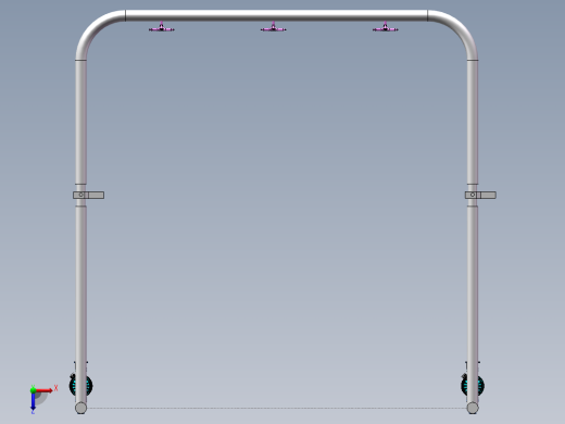 汽车淋雨试验装置设计(sw12+说明书)俯视缩略图
