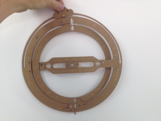 日晷激光雕刻平面图纸 Corel Draw设计 cdr dxf dwg格式缩略图