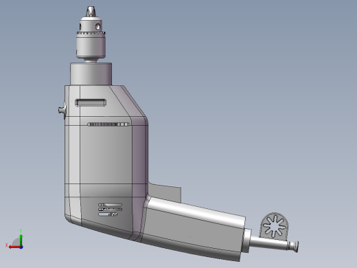 电钻内部详细 3D图纸 机械设备 3D模型设计素材后视缩略图
