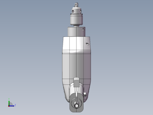 电钻内部详细 3D图纸 机械设备 3D模型设计素材左视缩略图