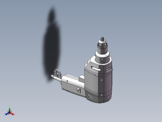 电钻内部详细 3D图纸 机械设备 3D模型设计素材正等轴测缩略图