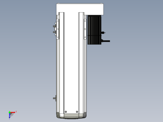 Toyo东佑达直线模组-ETH13-300-BR-200W+煞車俯视缩略图