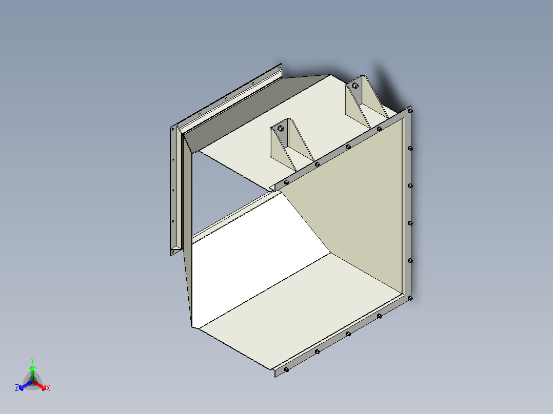 TD75型带式输送机头部漏斗 TD4J13