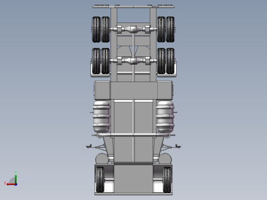 16.king卡车 3d模型图纸后视缩略图