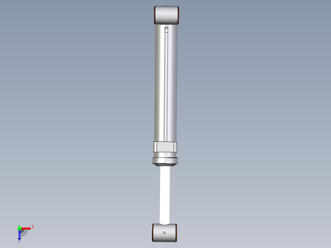 液压油缸俯视图