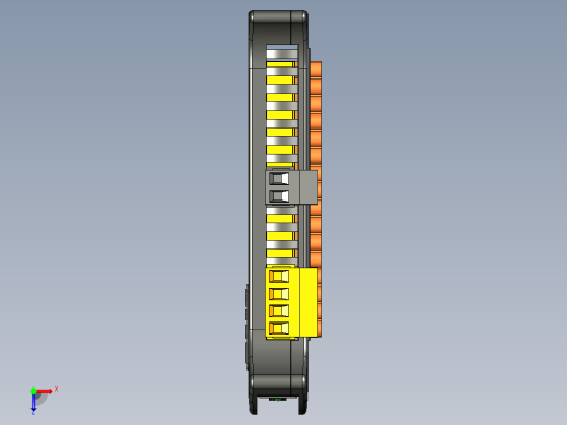 os-m08icx-d1-远程 IO 模块俯视缩略图
