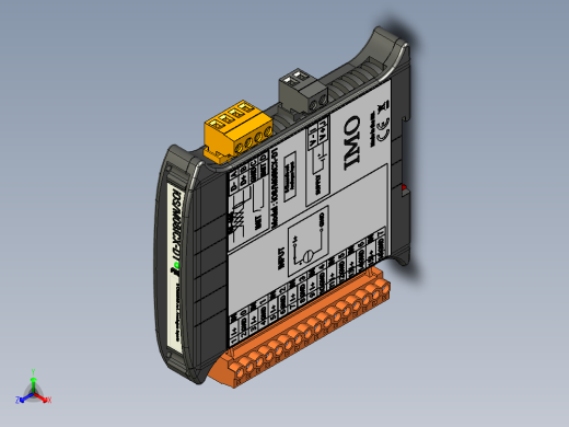 os-m08icx-d1-远程 IO 模块正等轴测缩略图