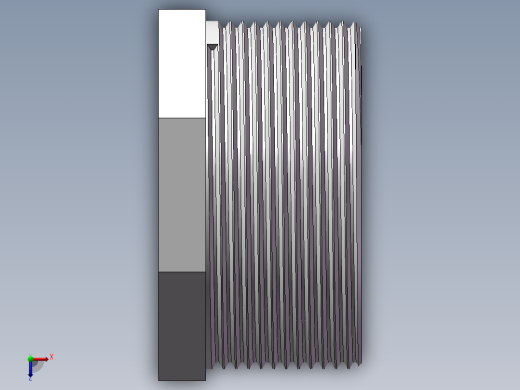转接头-内外丝异径 DN50-DN25俯视缩略图
