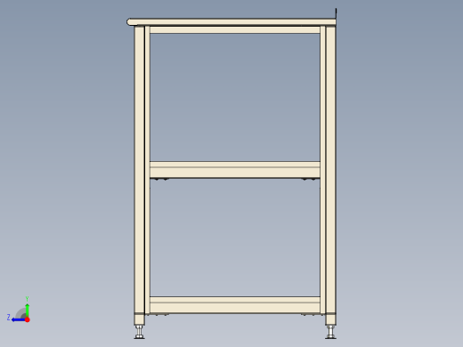 金属板餐桌右视缩略图