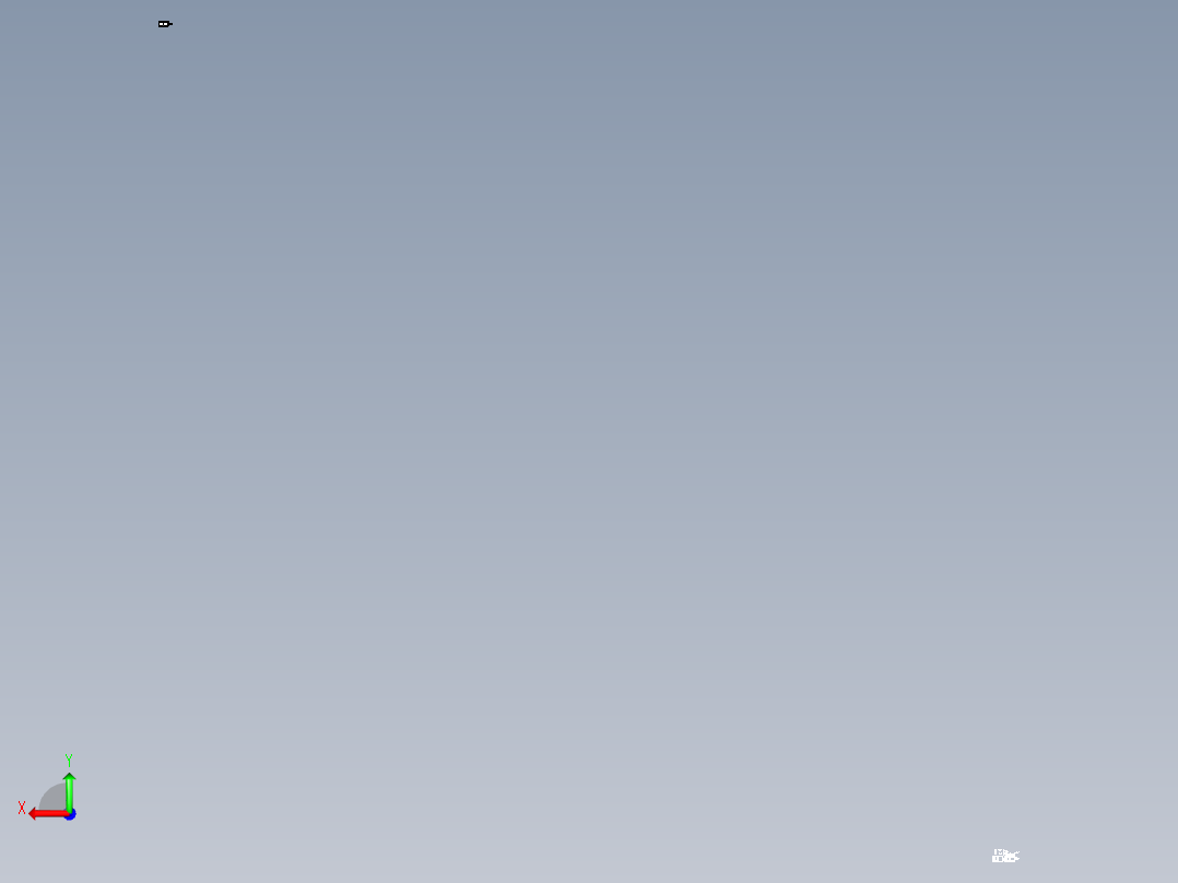 带网状高程的拖车右视图