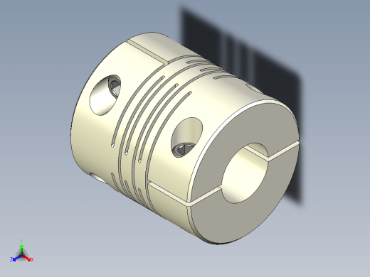 具有两种可配置直径的联轴器