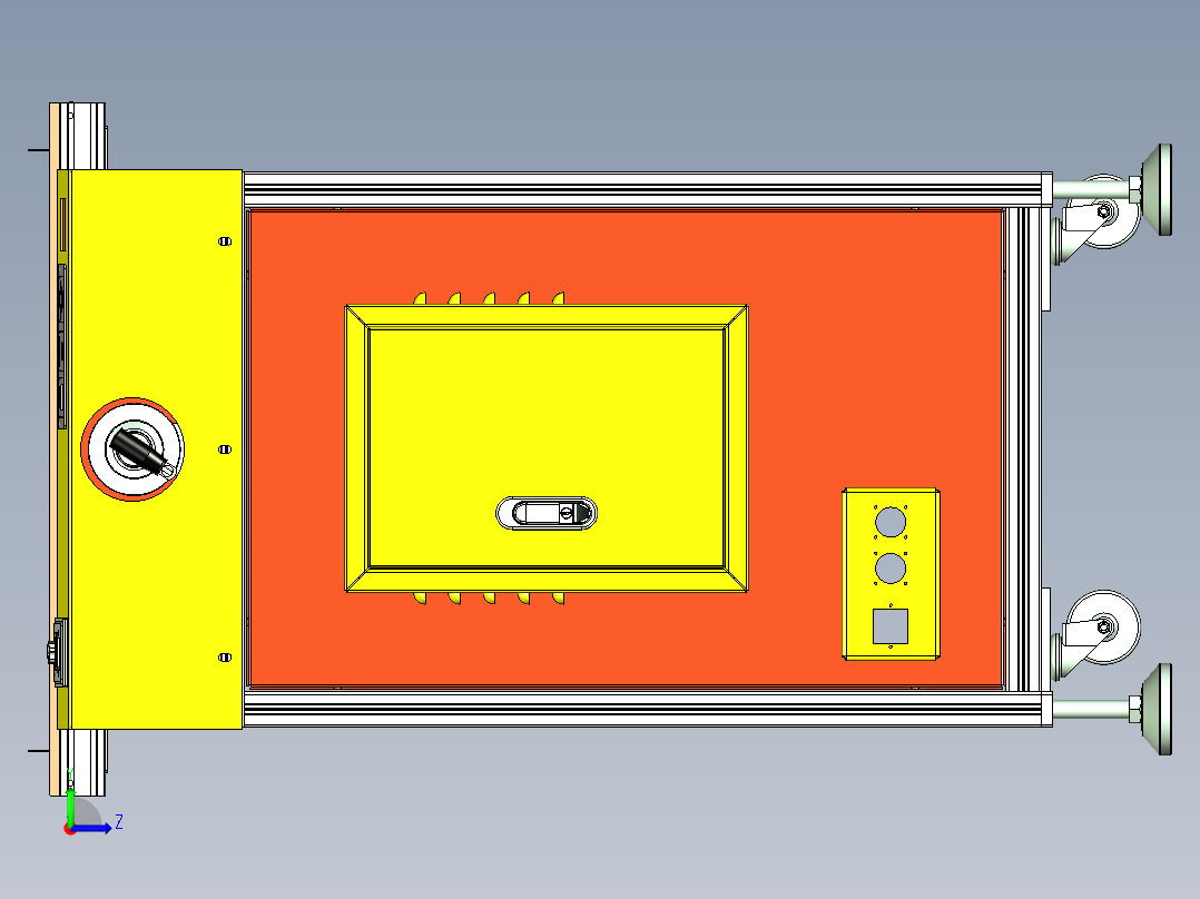 SMT输送机左视图