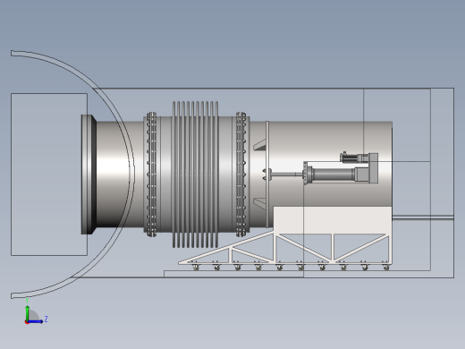 接驳装置模型左视缩略图