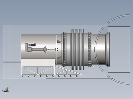 接驳装置模型右视缩略图