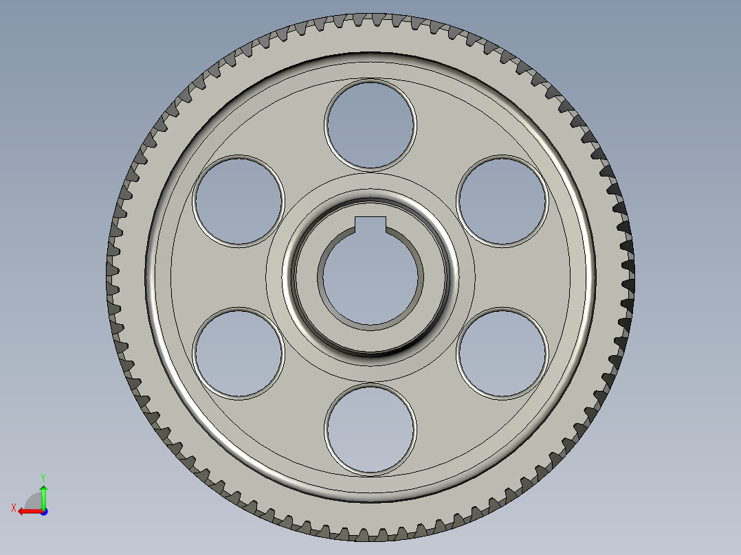 RED二级斜齿轮减速箱后视图