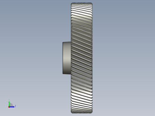 RED二级斜齿轮减速箱左视缩略图