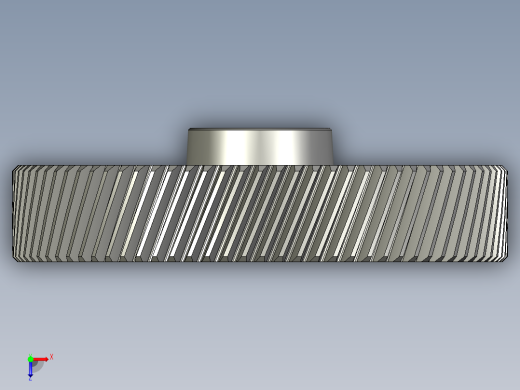 RED二级斜齿轮减速箱俯视缩略图