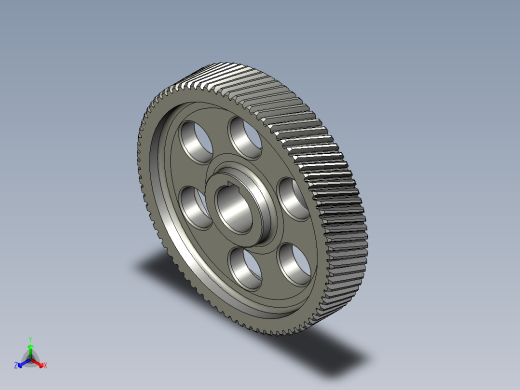 RED二级斜齿轮减速箱正等轴测缩略图
