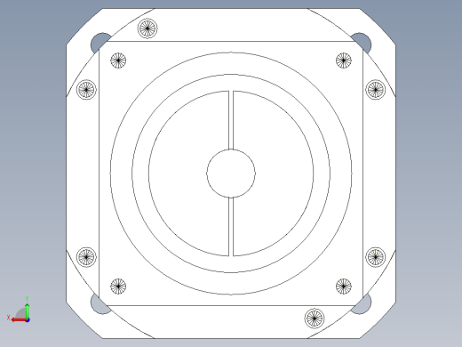 直齿孔PLX142-L1 22-110-145-M8.stp后视缩略图