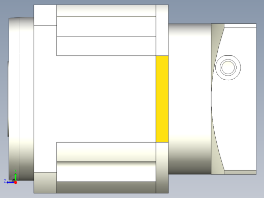 直齿孔PLX142-L1 22-110-145-M8.stp右视缩略图
