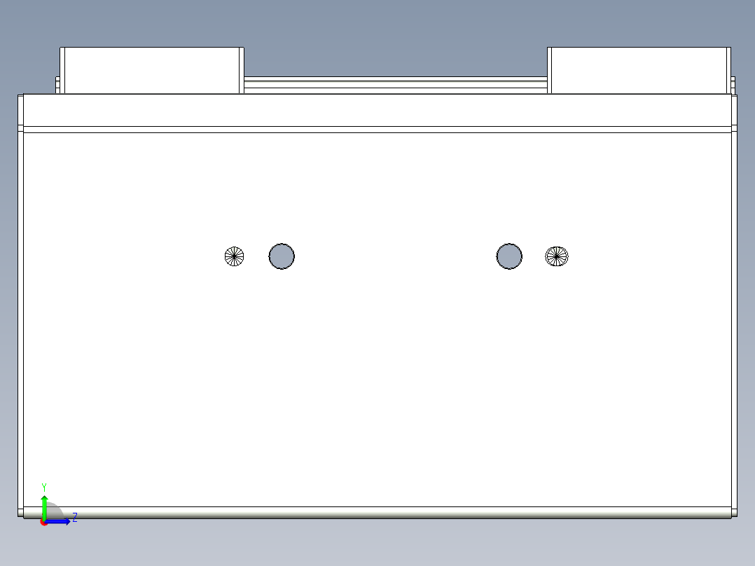威洛博模组LEHF40-S80左视图