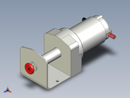 Badlands 2000 磅绞车 ATV用--stp正等轴测缩略图
