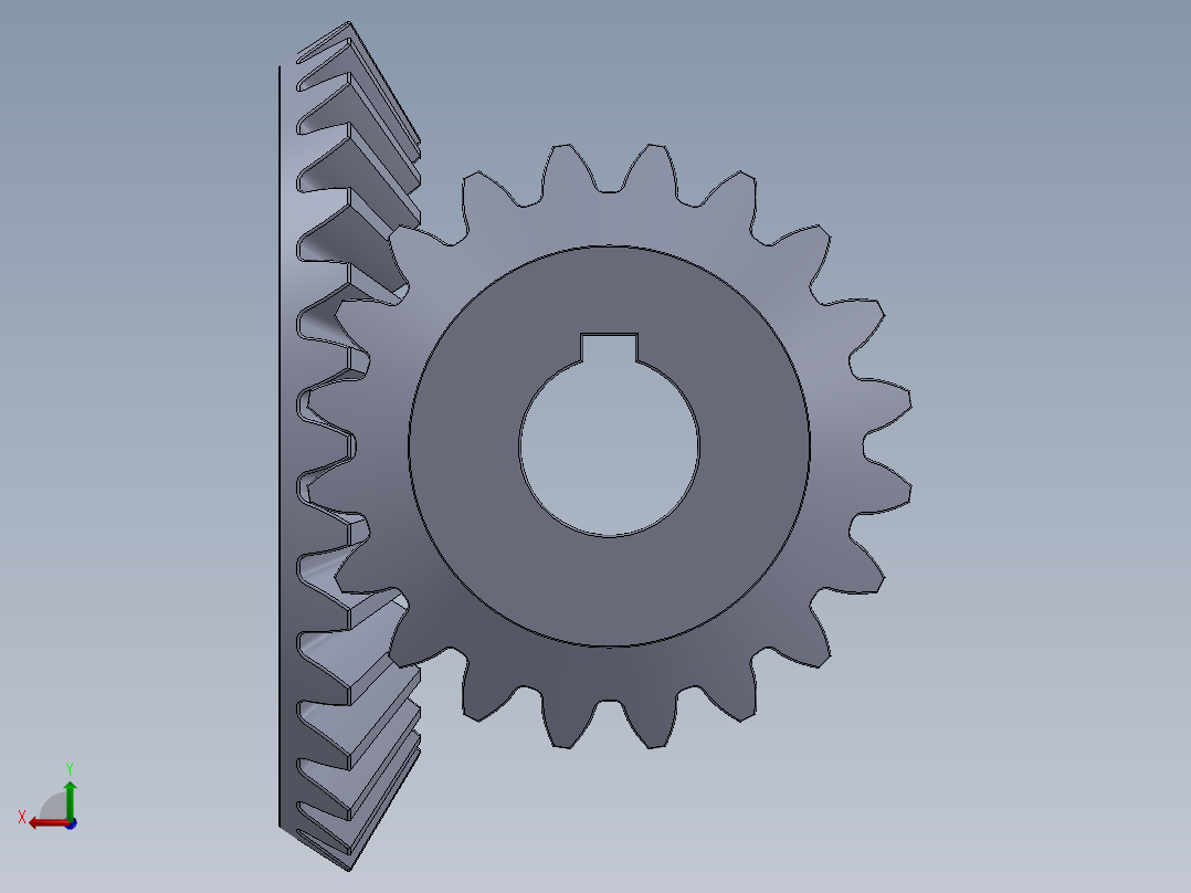 大内径螺纹自定心膨胀器后视图