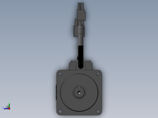 衣架退勾测试机（sw18可编辑+工程图+bom）右视缩略图