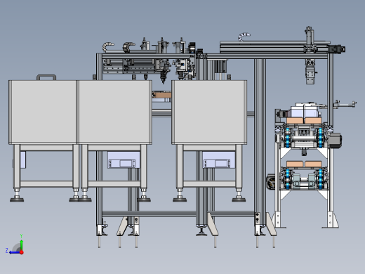 全自动电表（NB和IC卡表）控制和上壳装配线sw16可编辑右视缩略图