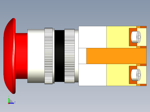 德力西电气LAY7-11M 红左视缩略图