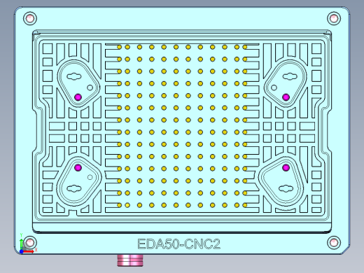 EDA50-笔记本CNC工装夹具三维模型CNC2-181201前视缩略图