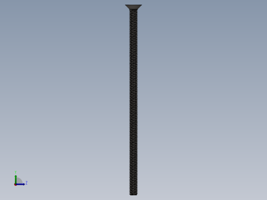 Screw_ISO_10642_M6x140_A2.SLDPRT左视缩略图