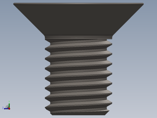 Screw_ISO_10642_M12x20_A2.SLDPRT右视缩略图