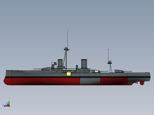 HMS Dreadnought右视缩略图