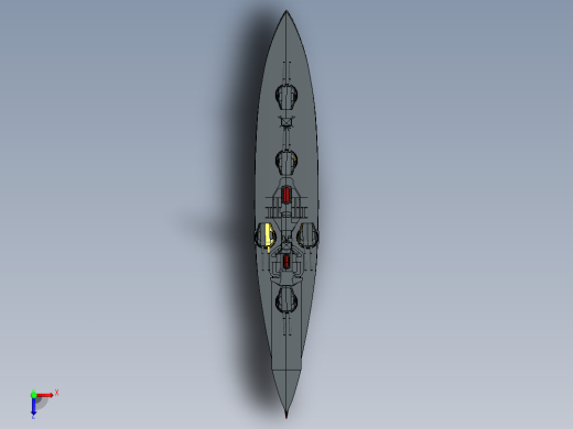 HMS Dreadnought俯视缩略图