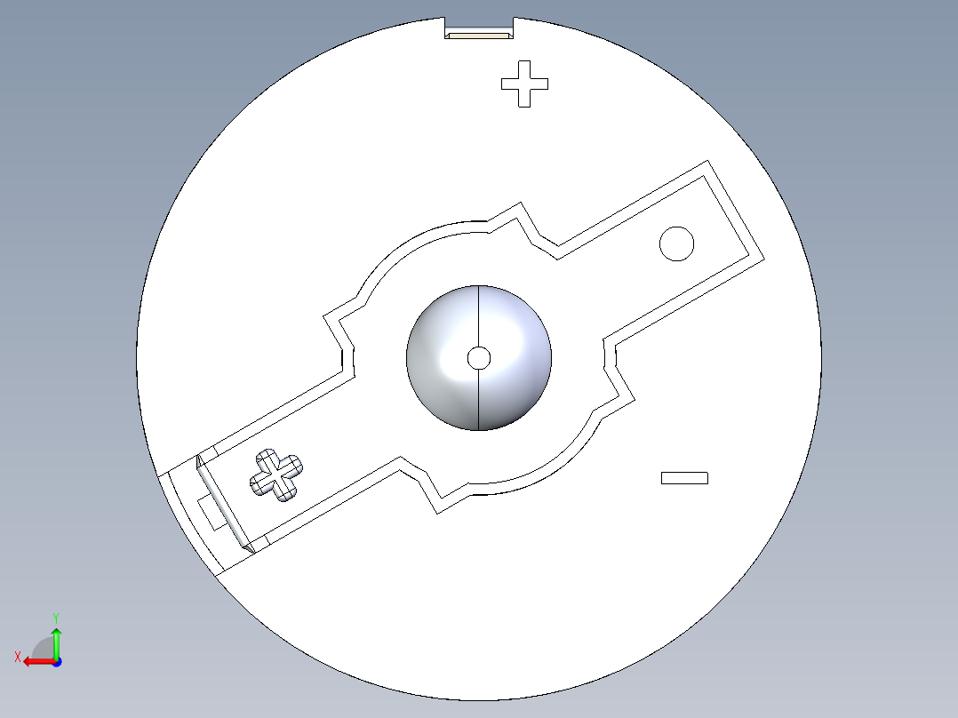 电池仓、电池(29)后视图