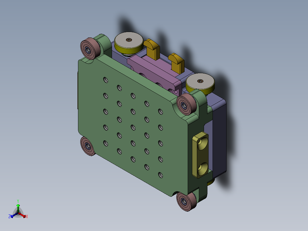 AGV小车、AGV(15)正等轴测图