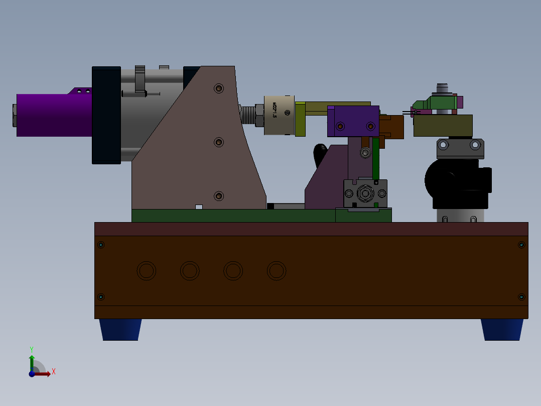 ZJ-3830 汽车传感器接头自动压装机前视图
