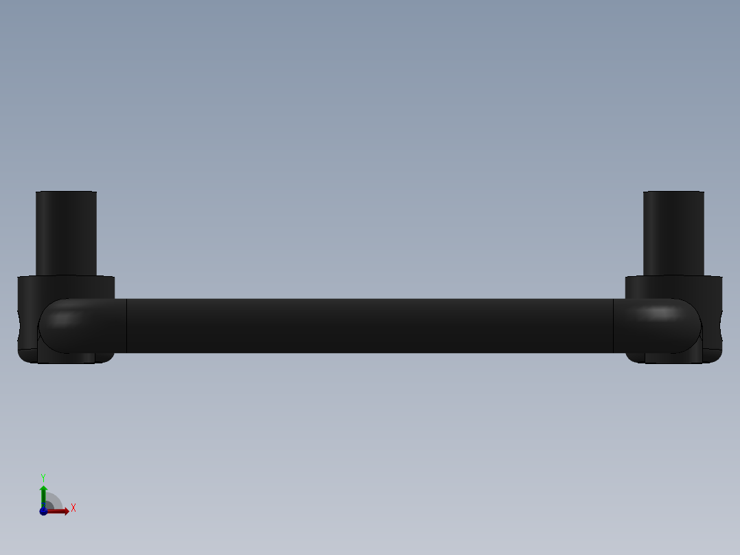 货架、物流设备五金配件前视图