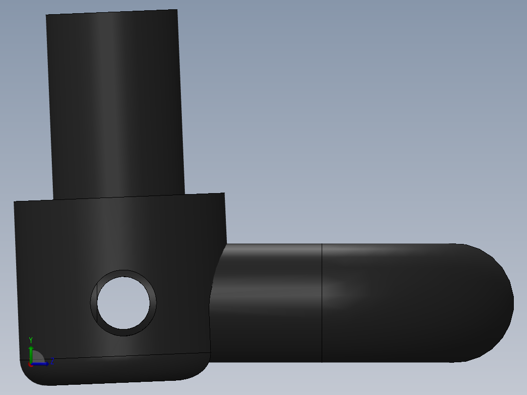 货架、物流设备五金配件左视图