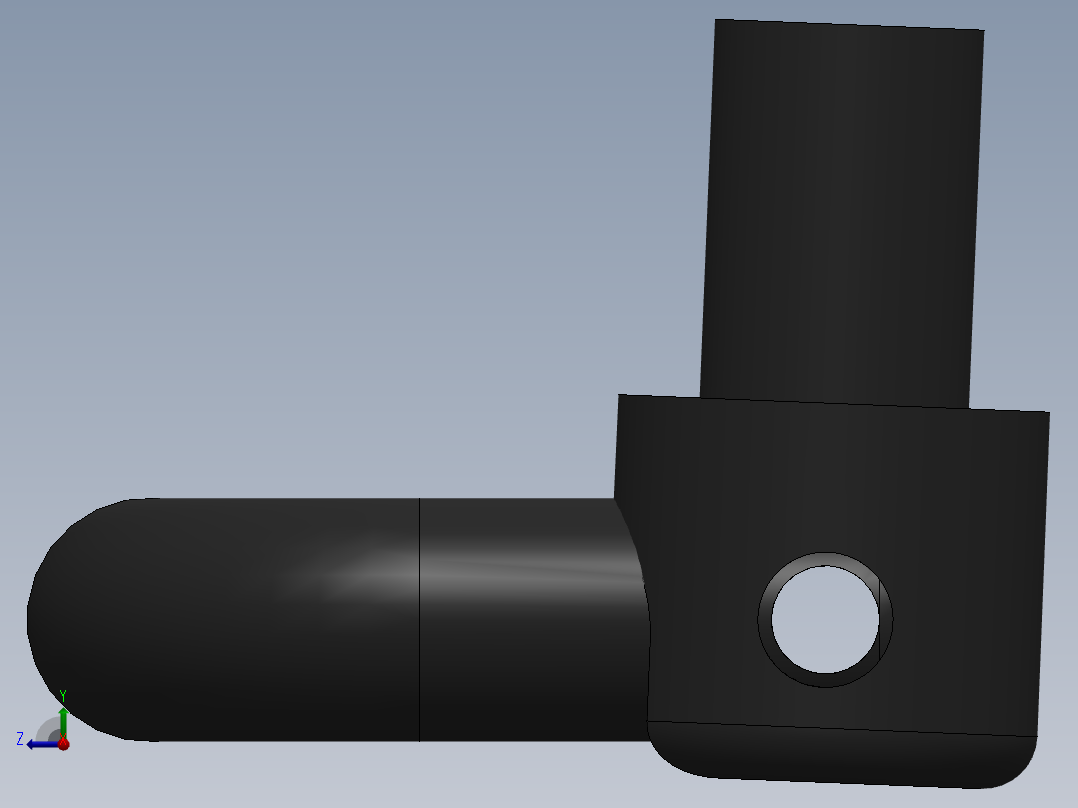 货架、物流设备五金配件右视图