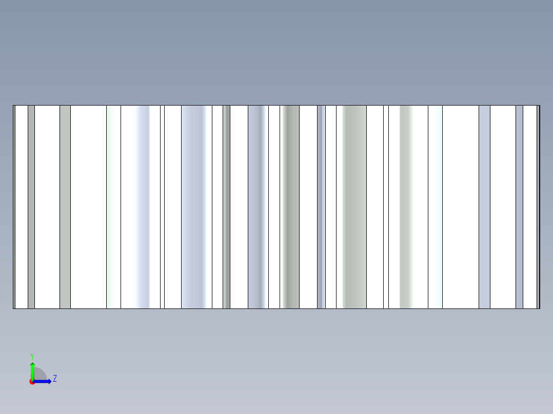 蝴蝶仿生设计左视图