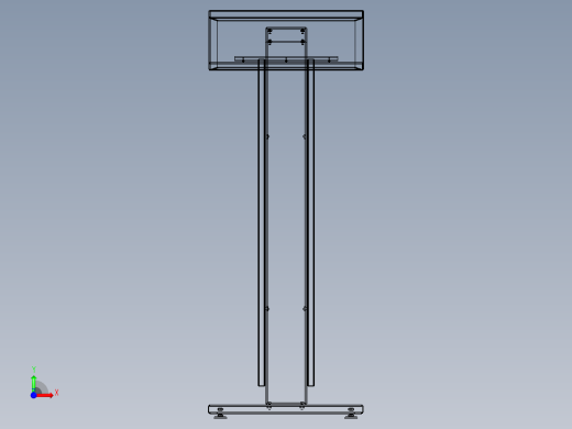 控制台 操作台vpl002v1-lectern-1839-模型格式为 stp igs前视缩略图