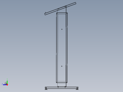 控制台 操作台vpl002v1-lectern-1839-模型格式为 stp igs右视缩略图