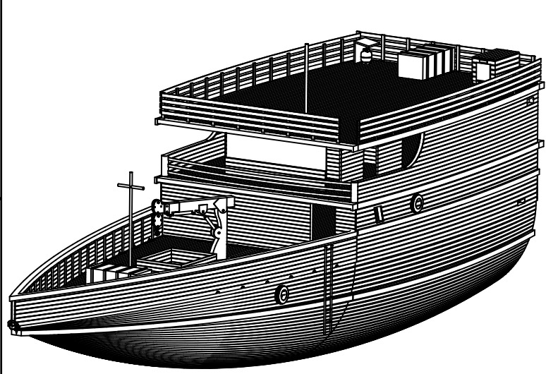 采石（30+米长）货船 stp