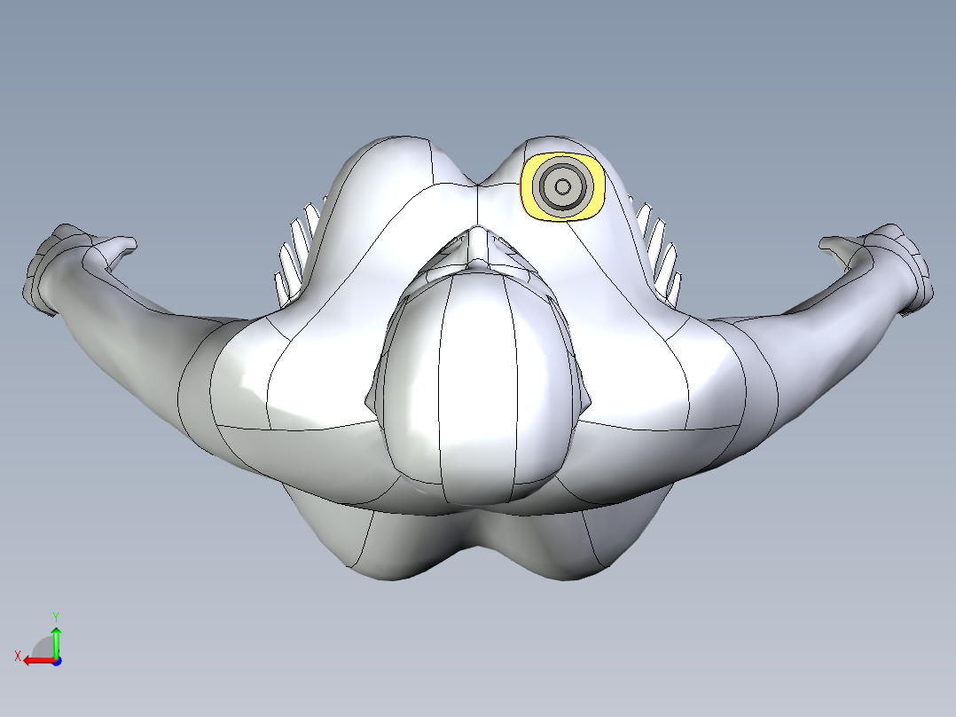 乳腺活检仪后视图